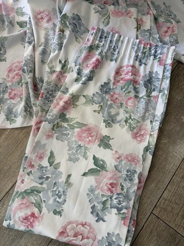 Vintage floral dorma curtains - vintage,