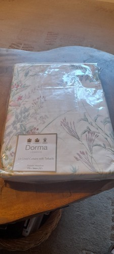 Dorma meadow unlined curtains - unlined,