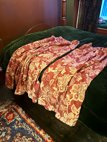 Dorma pencil pleat curtains