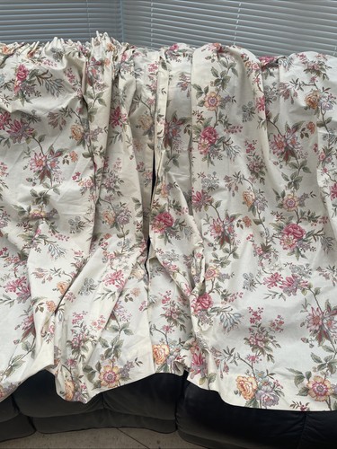 Pair vintage dorma curtains - pair,