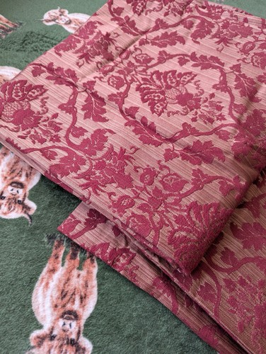 Dorma lined opaque floral rod - opaque,